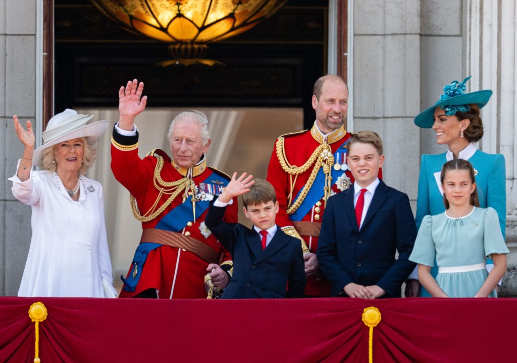 Prince William giving his speech
