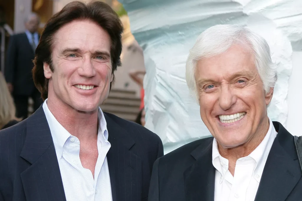 Barry Van Dyke and Dick Van Dyke at Hallmark Channel TCA Party, July 12 2006