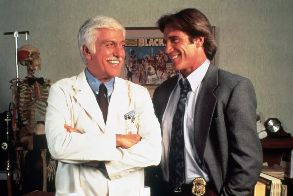 Barry and Dick Van Dyke on 'Diagnosis Murder'